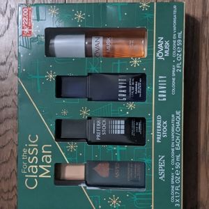 Brand New In Box Classic Man's Cologne Gift Set